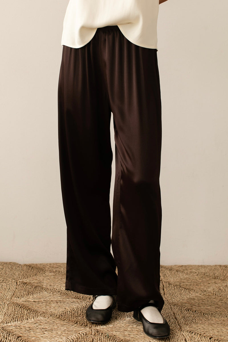 The Satiny Simple Pant  DONNI.   