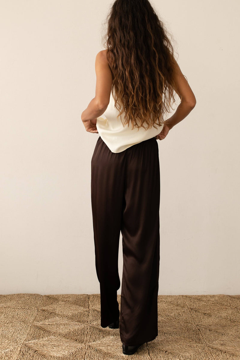 The Satiny Simple Pant  DONNI.   