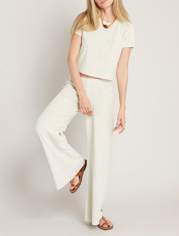 Zephyra Flare Pants in Terry