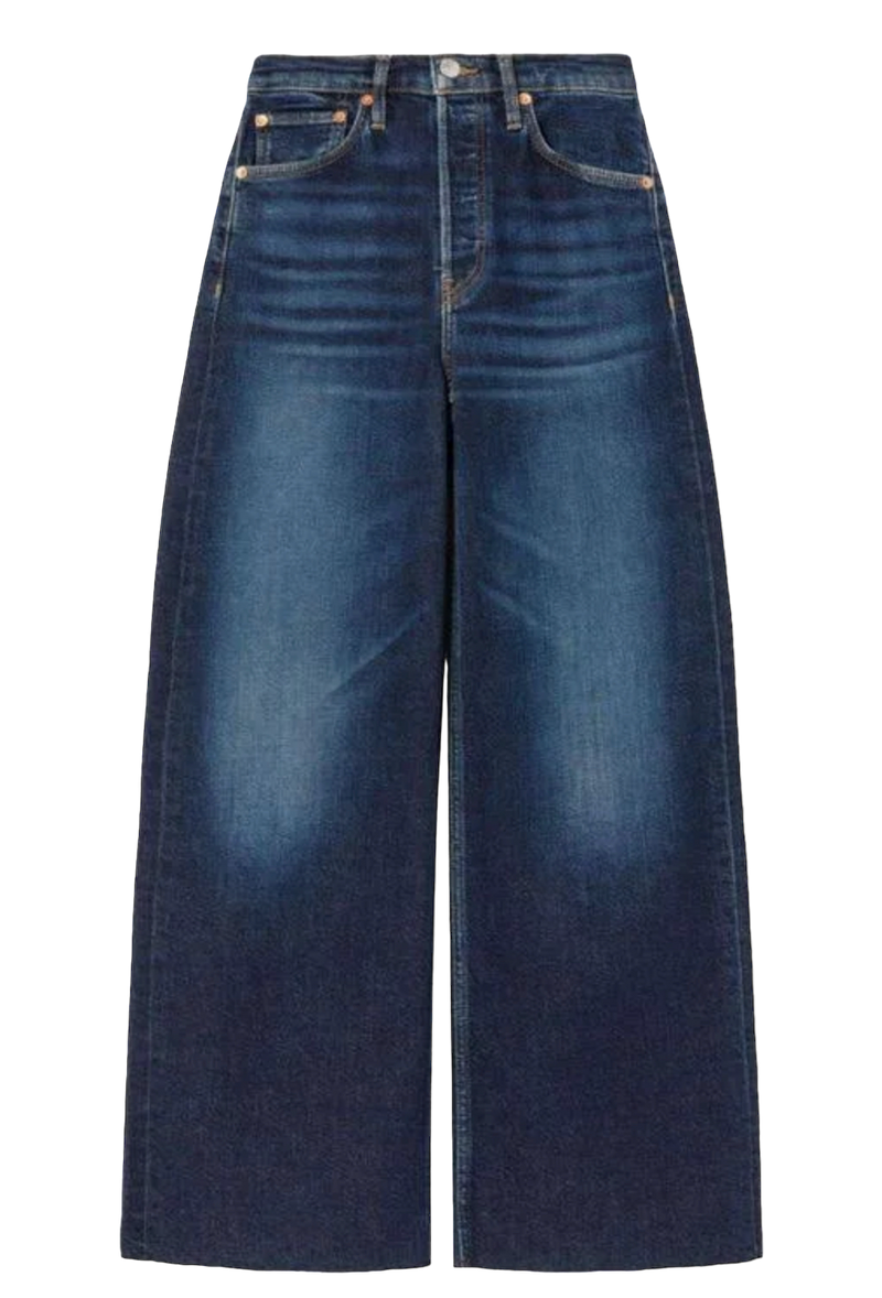 High Rise Wide Leg Crop Jean  RE/DONE   