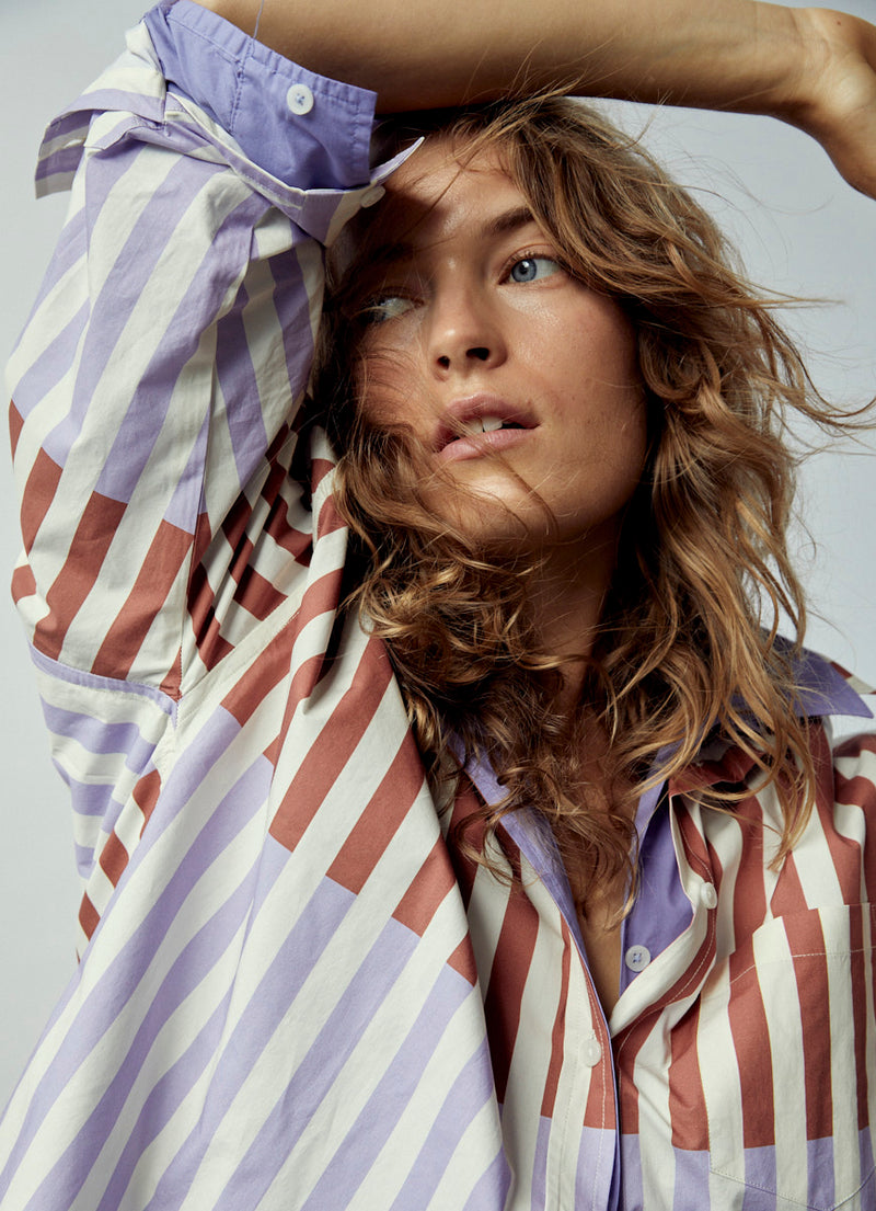 Chiara Stripe Maxi Dress