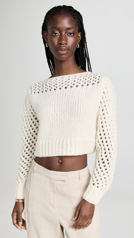 Rosie Pullover Sweater Apparel & Accessories LoveShackFancy   