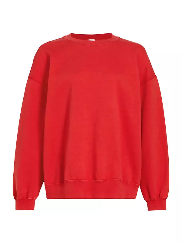 Hanes Oversized Crewneck Sweatshirt  RE/DONE   