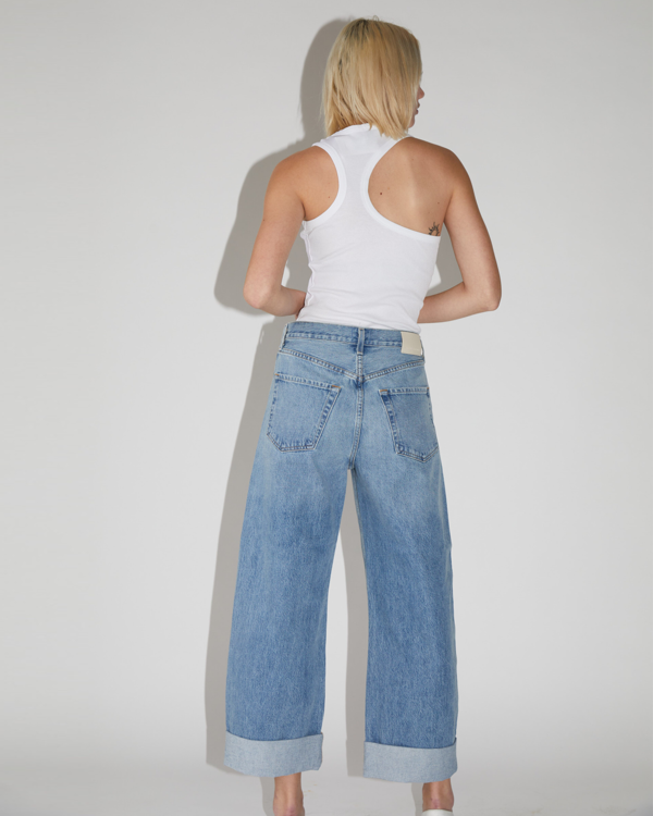 Ayla Baggy Cuffed Crop  Citizens of Humanity   