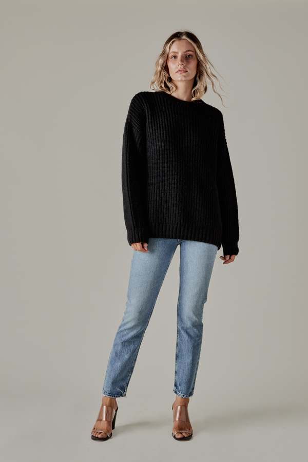 Sydney Crew Sweater  Anine Bing   