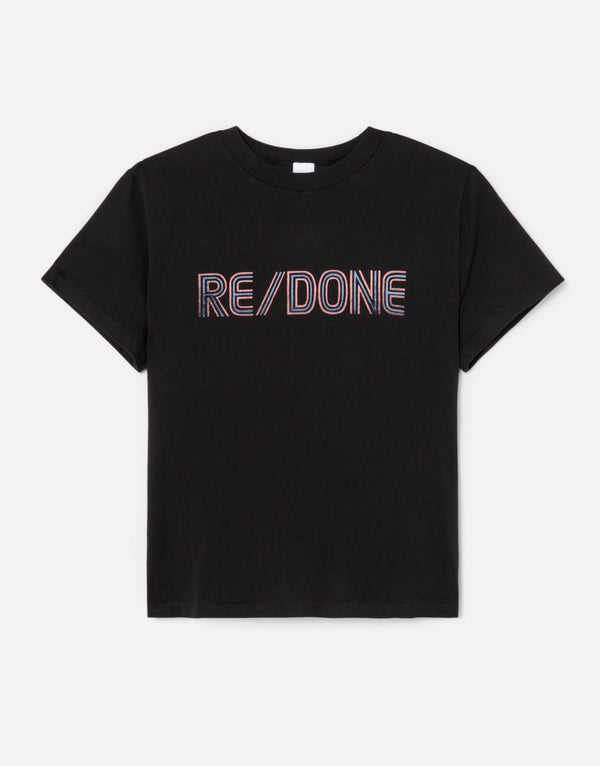 Classic Tee “RE/DONE Stripe”  RE/DONE   