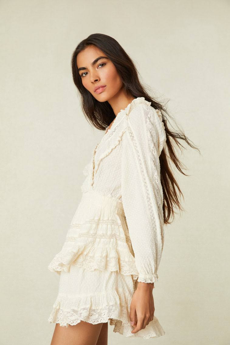 Milena Mini Dress  LoveShackFancy   