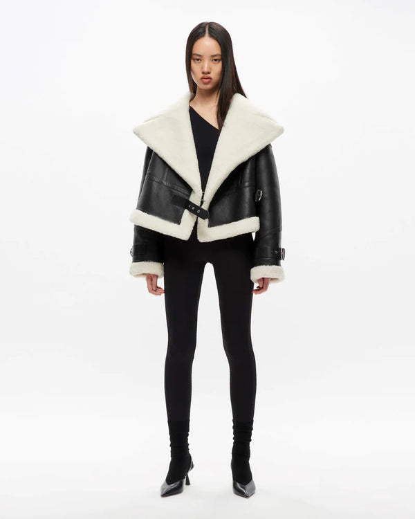 Daia Shearling Jacket  Shoreditch Ski Club   