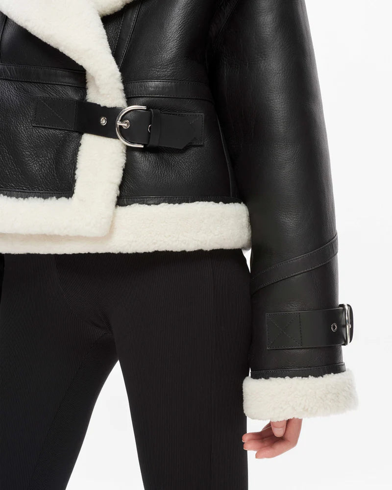 Daia Shearling Jacket  Shoreditch Ski Club   