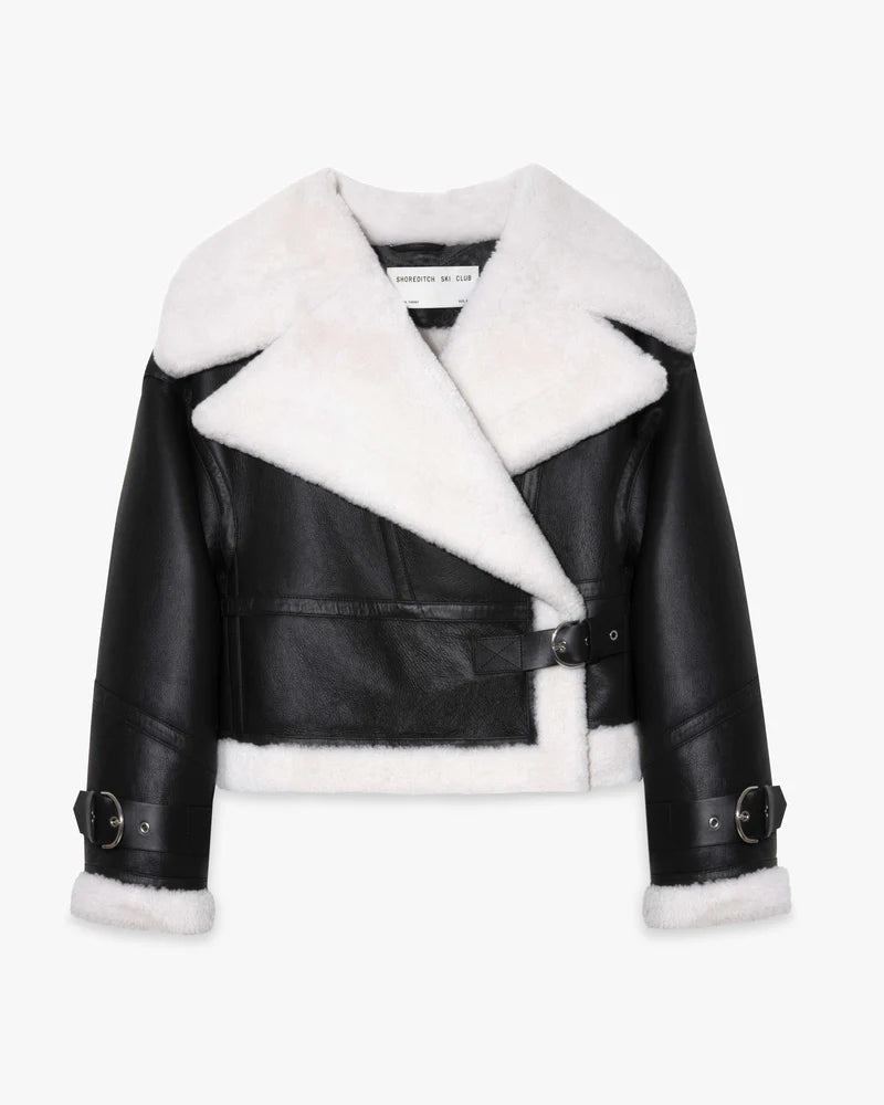 Daia Shearling Jacket  Shoreditch Ski Club   