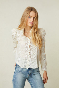 Jacque Top Apparel & Accessories LoveShackFancy   