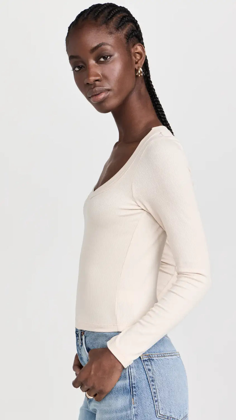 Crown Scoop Long Sleeve  LNA   