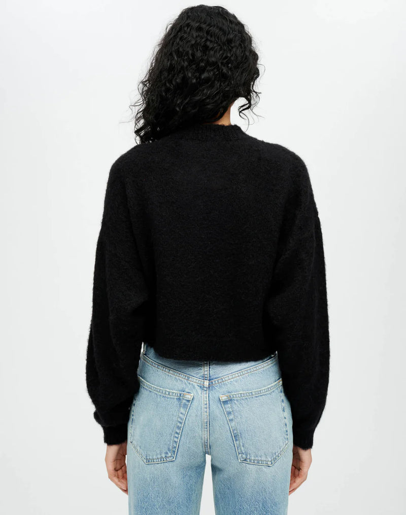 Intarsia Crew Cardigan  RE/DONE   