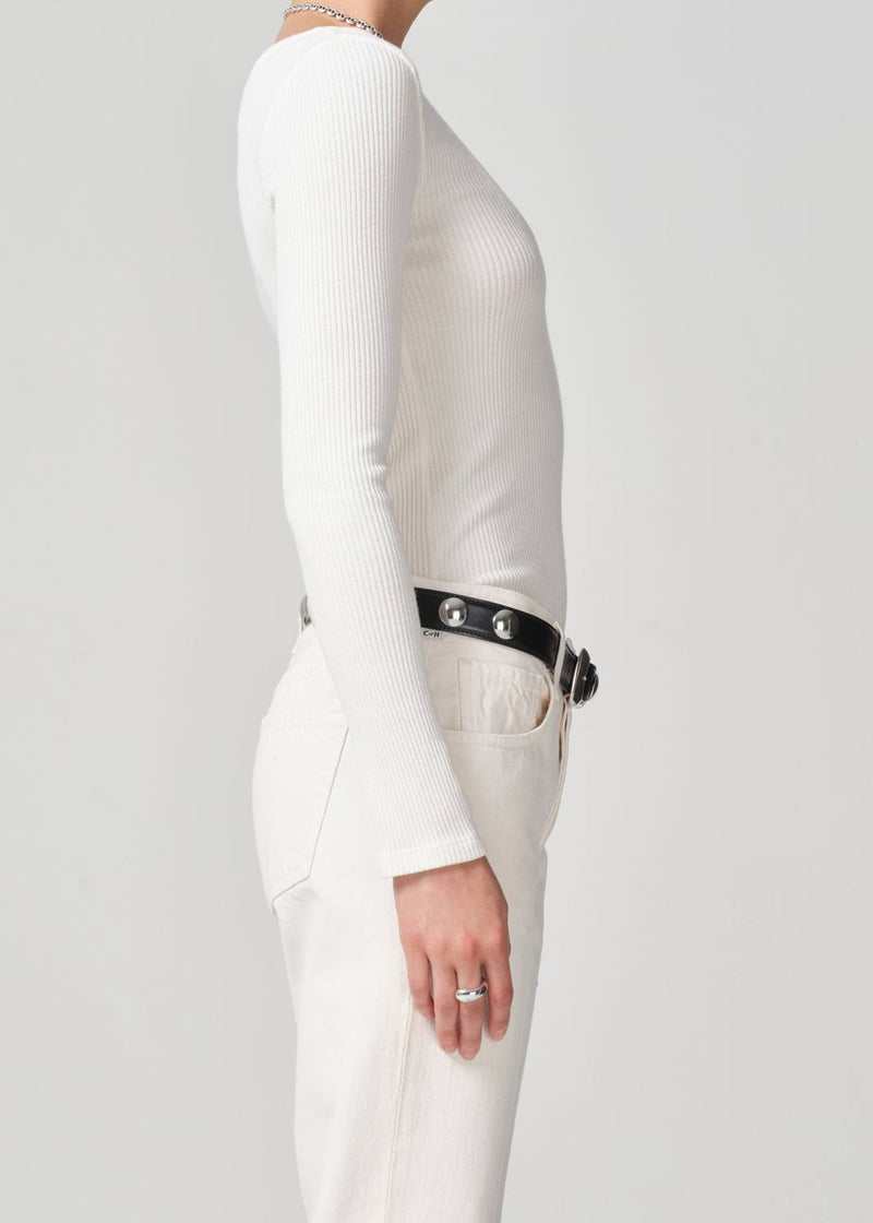 Juni Long Sleeve Scoop Neck  Citizens of Humanity   