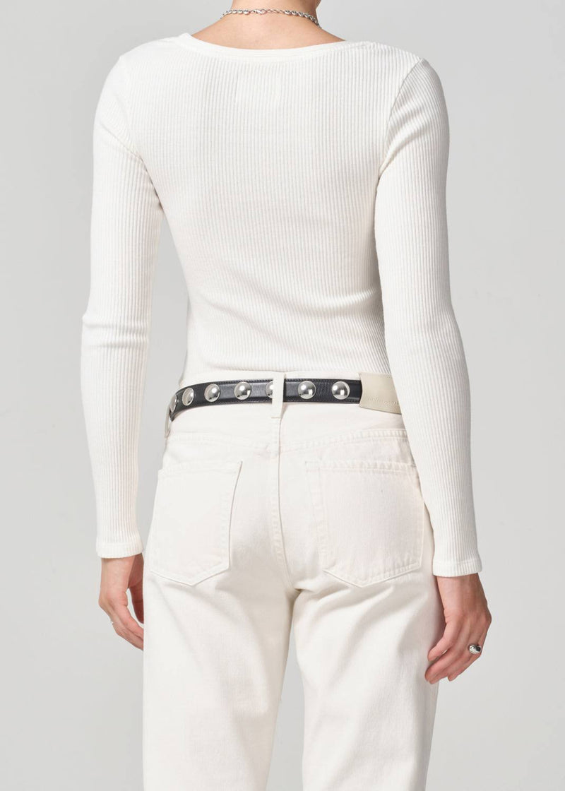 Juni Long Sleeve Scoop Neck  Citizens of Humanity   