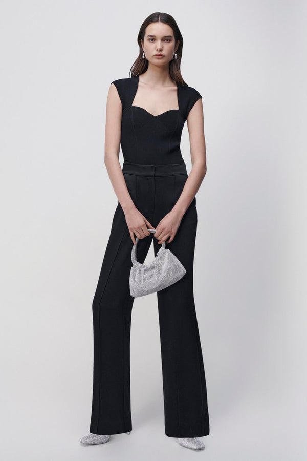The Barbara Compact Rib Bodysuit  SIMKHAI   