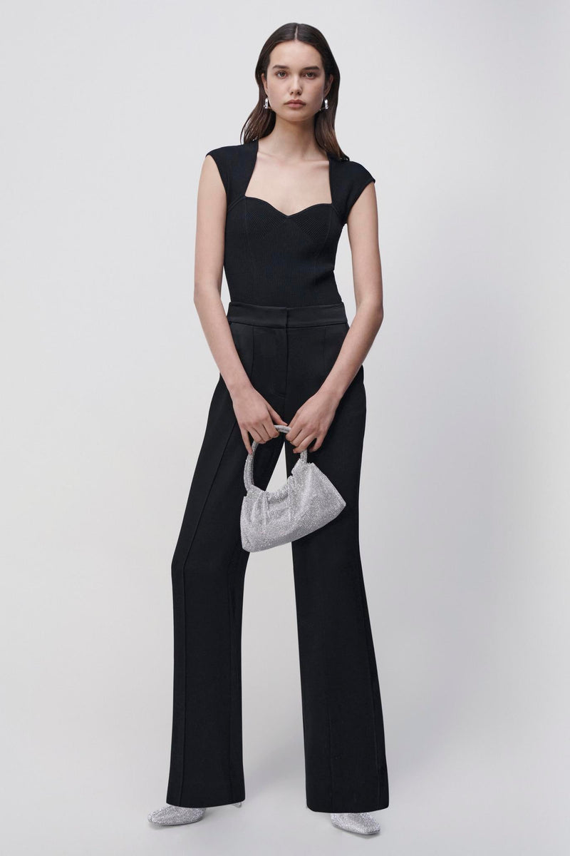 The Barbara Compact Rib Bodysuit  SIMKHAI   