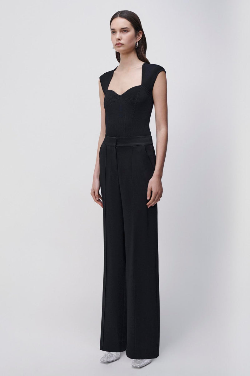 The Barbara Compact Rib Bodysuit  SIMKHAI   