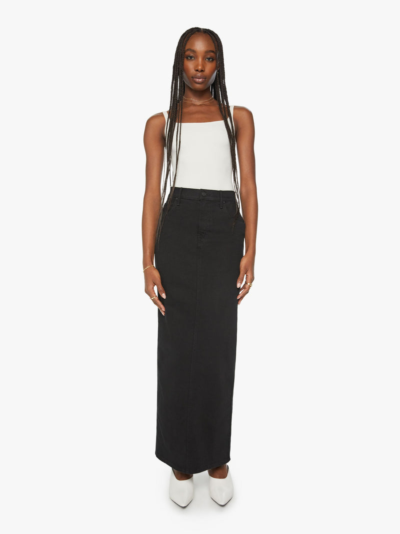 The Flagpole Maxi Skirt  Mother Denim   