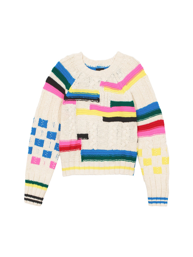 The Itsy Raglan Jumper  Mother Denim   