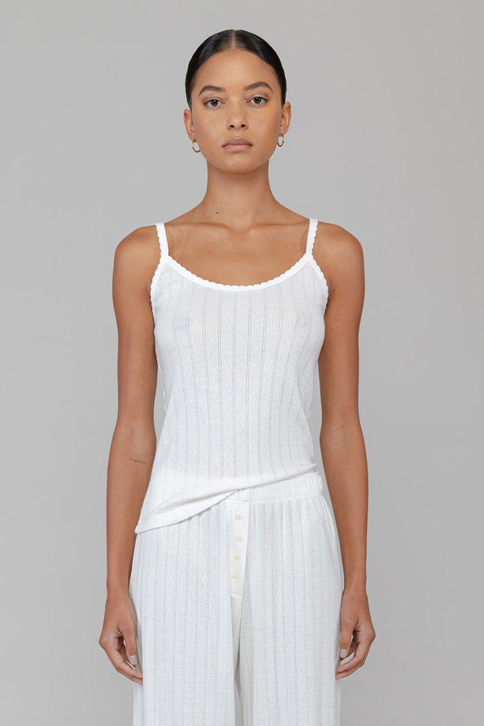Pointelle Tank  LESET   