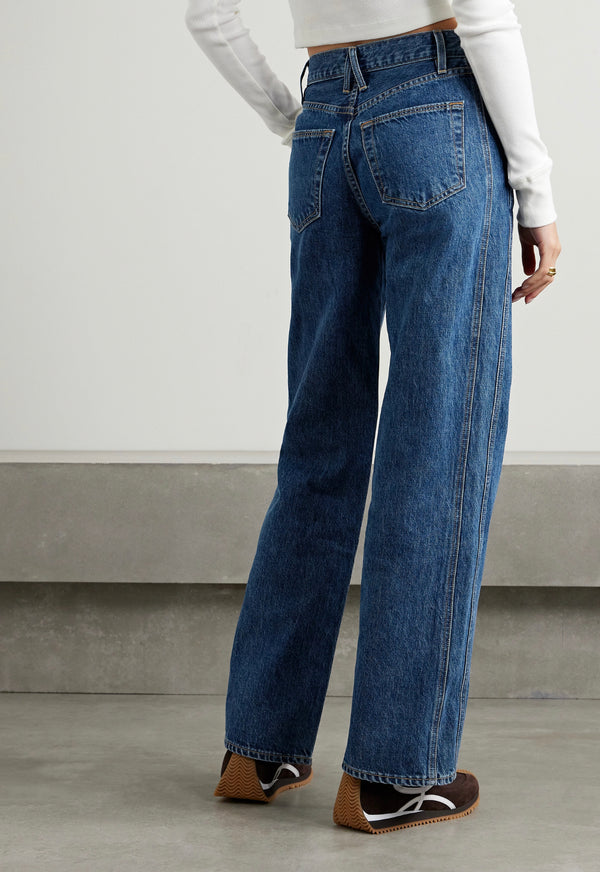 Grace Double Seam Jean  SLVRLAKE   