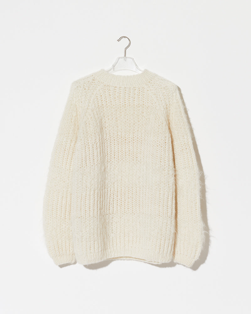 Alpaca Brioche Loose Fit Pullover  Maiami   