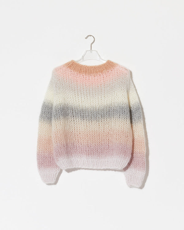Gradient Fade Pullover Sweater  Maiami   