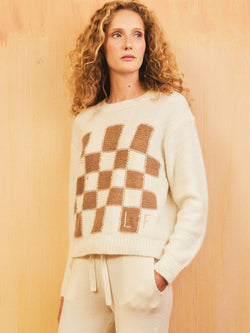 Janell Crewneck  Lingua Franca   