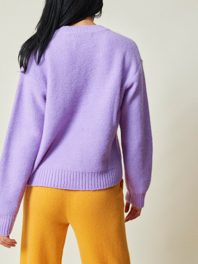 Janell Crewneck  Lingua Franca   