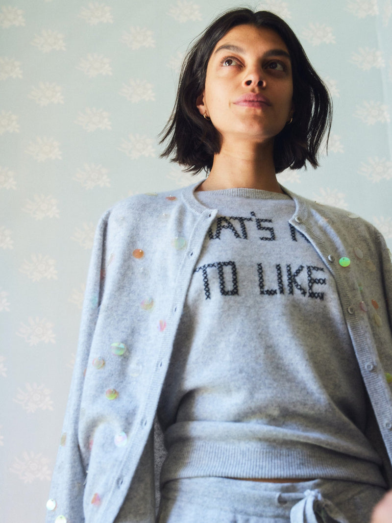 What’s Not To Like Crewneck  Lingua Franca   