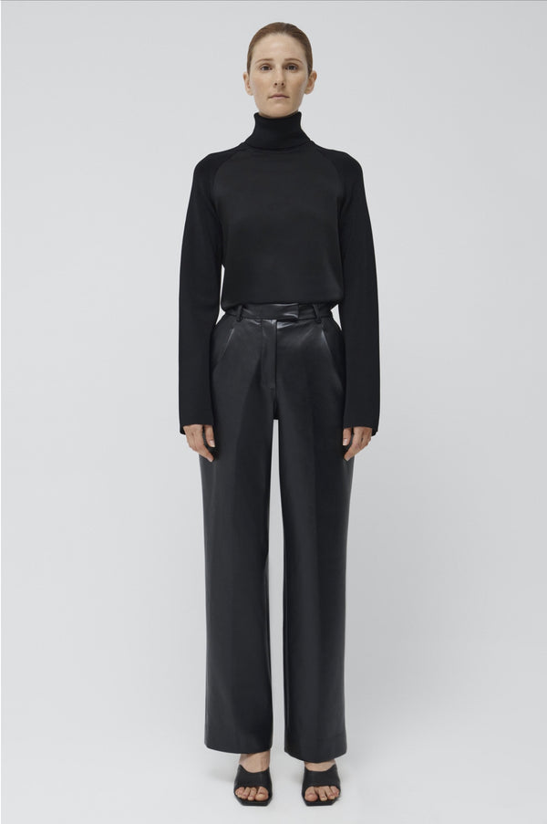 Novia Pleated Straight Leg Pant  SIMKHAI   