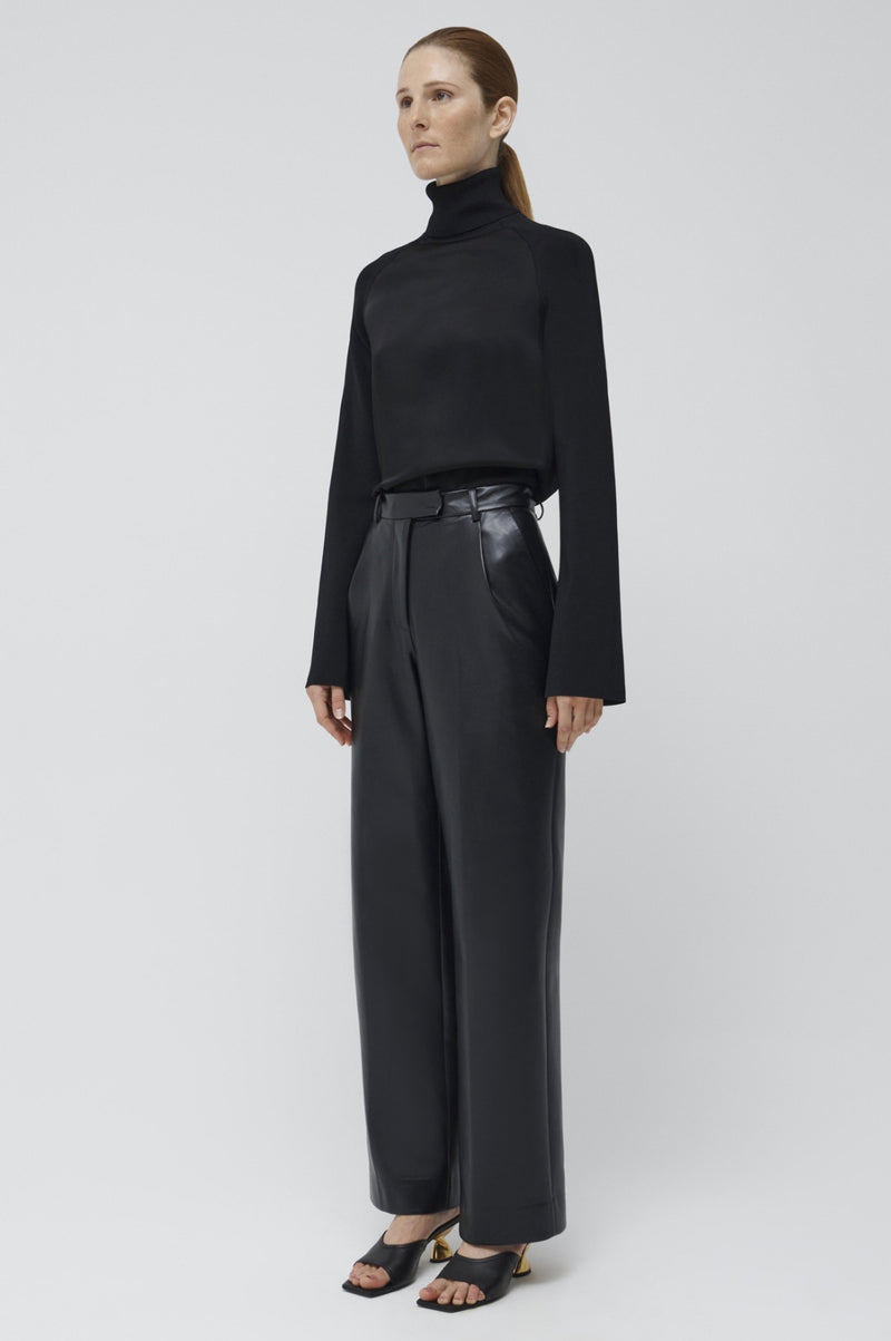 Novia Pleated Straight Leg Pant  SIMKHAI   