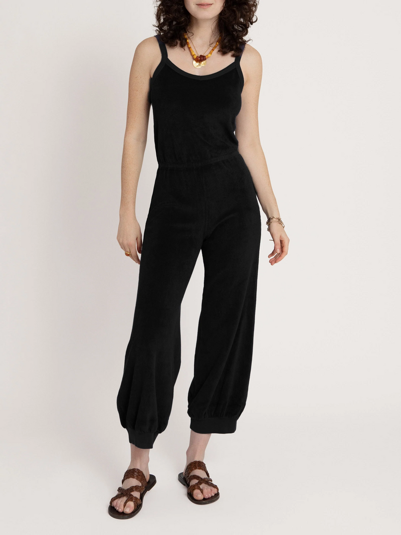 The Giorgi Tank Jumpsuit in Terry