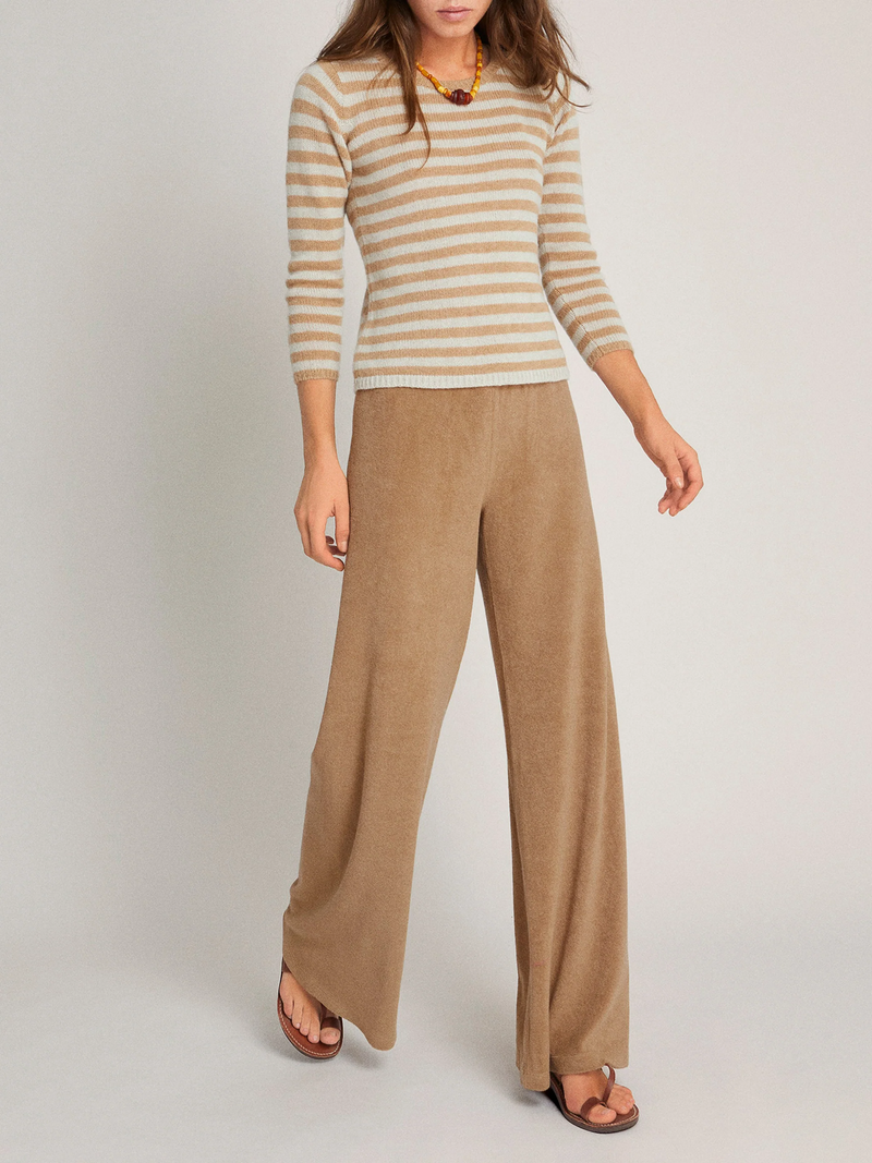 Zephyra Flare Pants in Terry