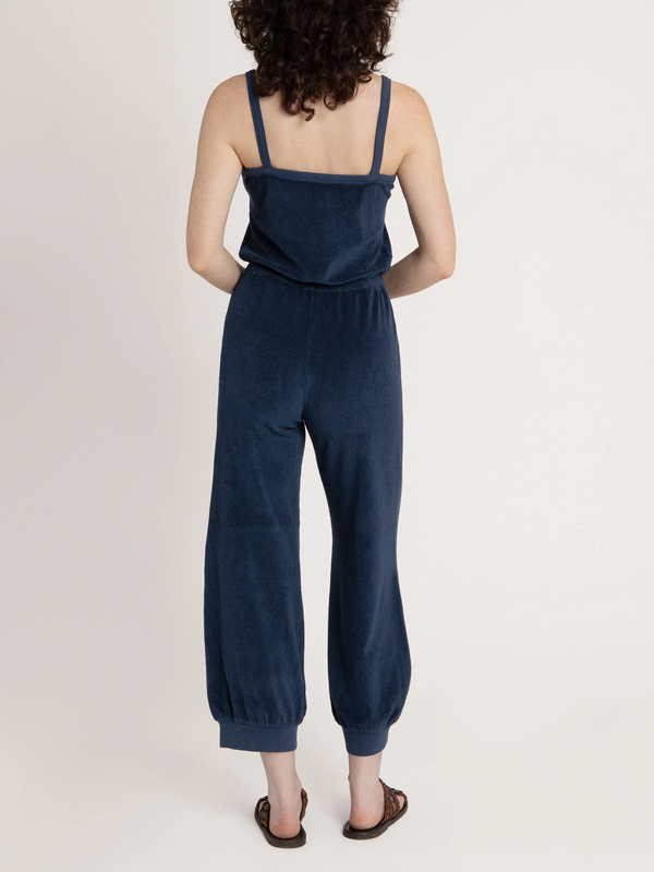 The Giorgi Tank Jumpsuit in Terry