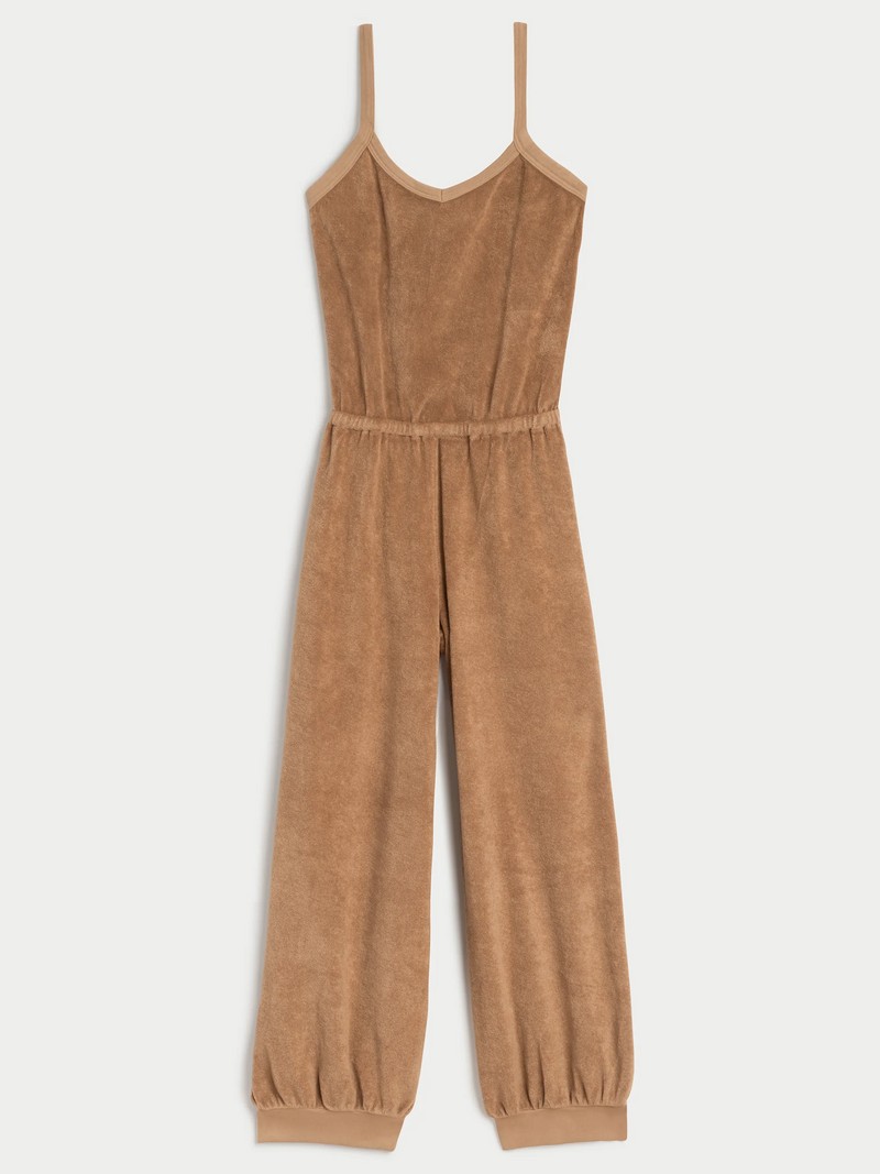 The Giorgi Tank Jumpsuit in Terry