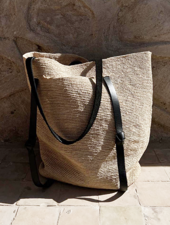 Tanner Straw Bag