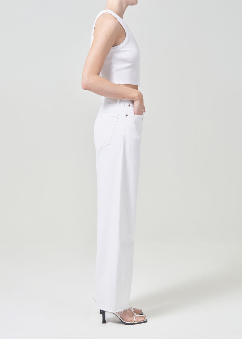 Luna High Rise Pieced Taper Jean