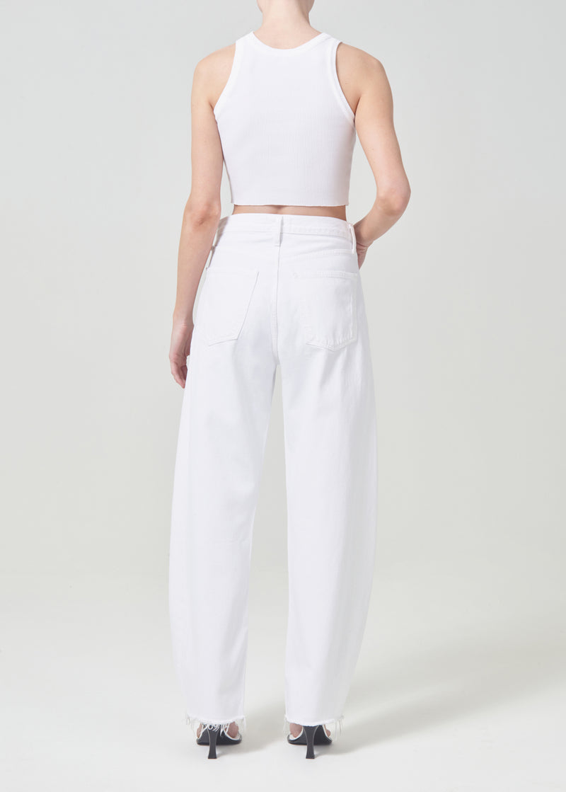 Luna High Rise Pieced Taper Jean