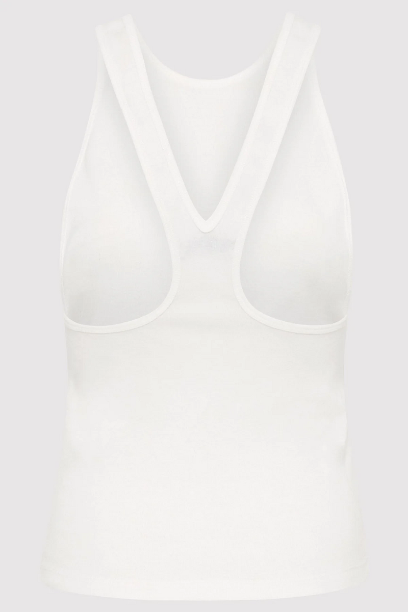 Organic Cotton V Back Tank