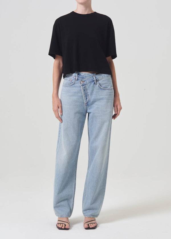 Criss Cross Upsized Jeans