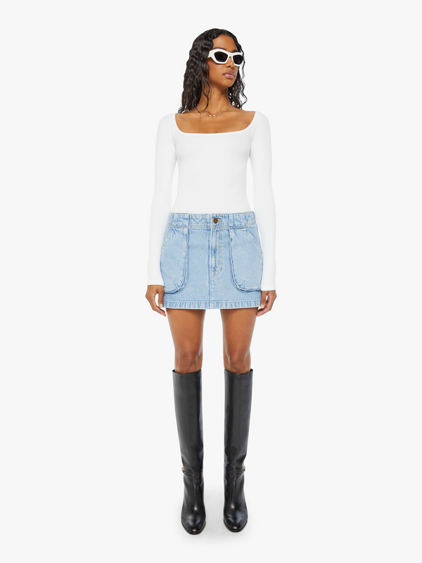 The Accordian Fun Dip Mini Skirt