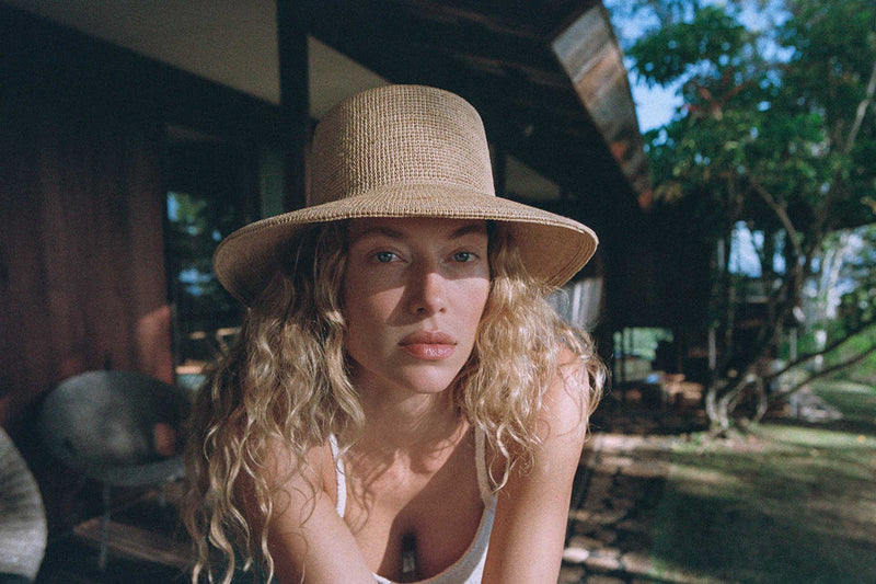 The Inca Bucket Straw Hat