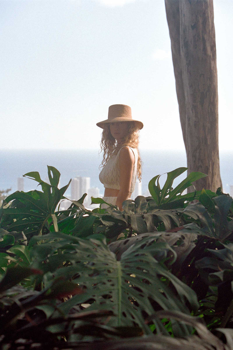 The Inca Bucket Straw Hat