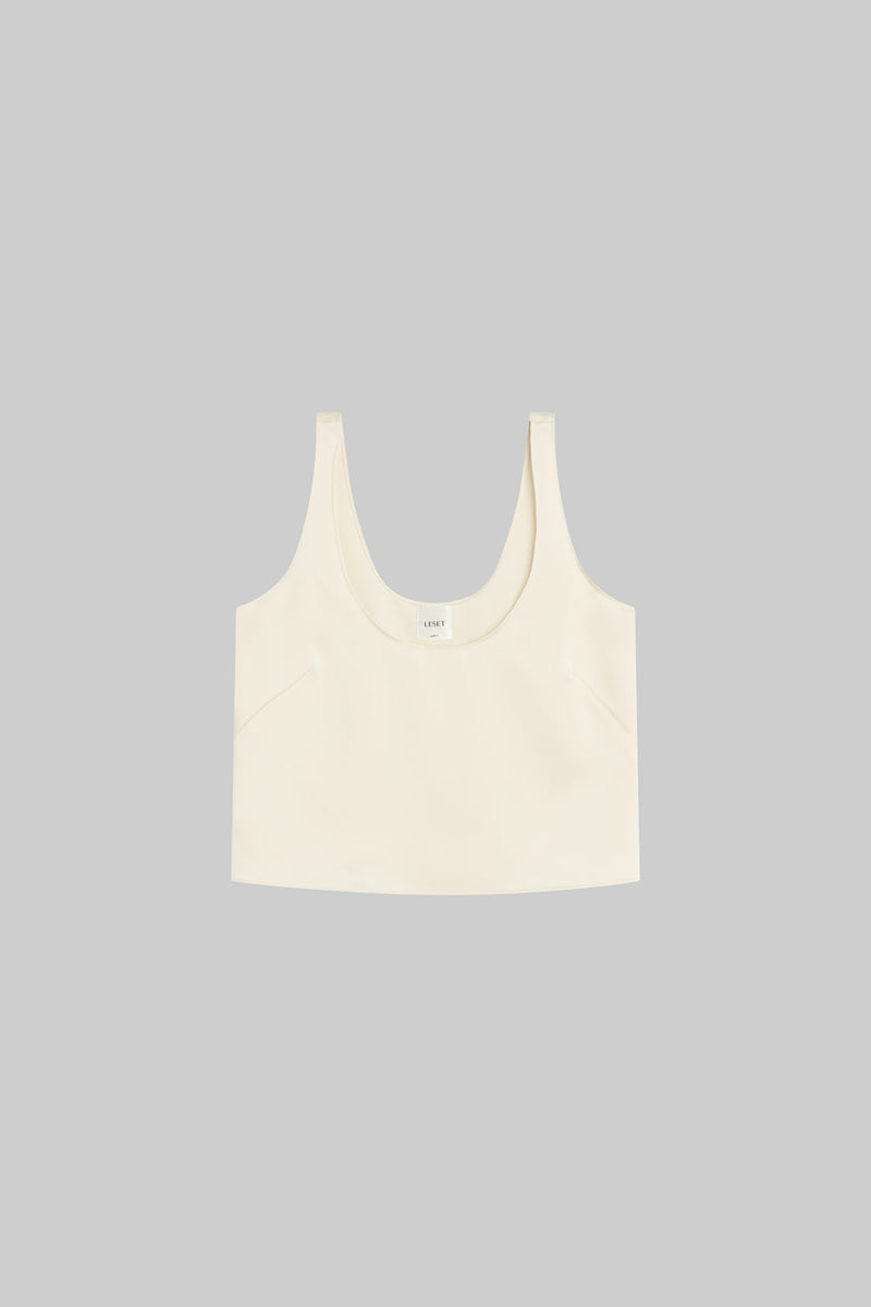 Barb Satin Scoop Tank