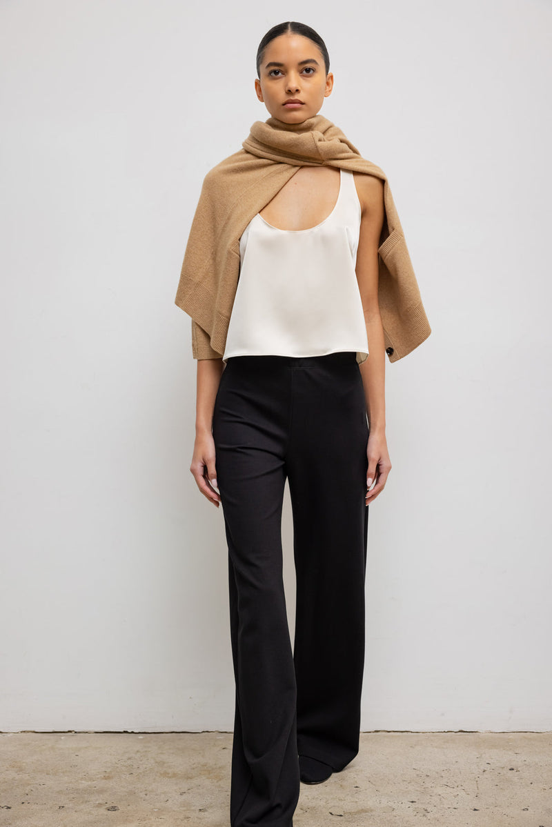Barb Satin Scoop Tank