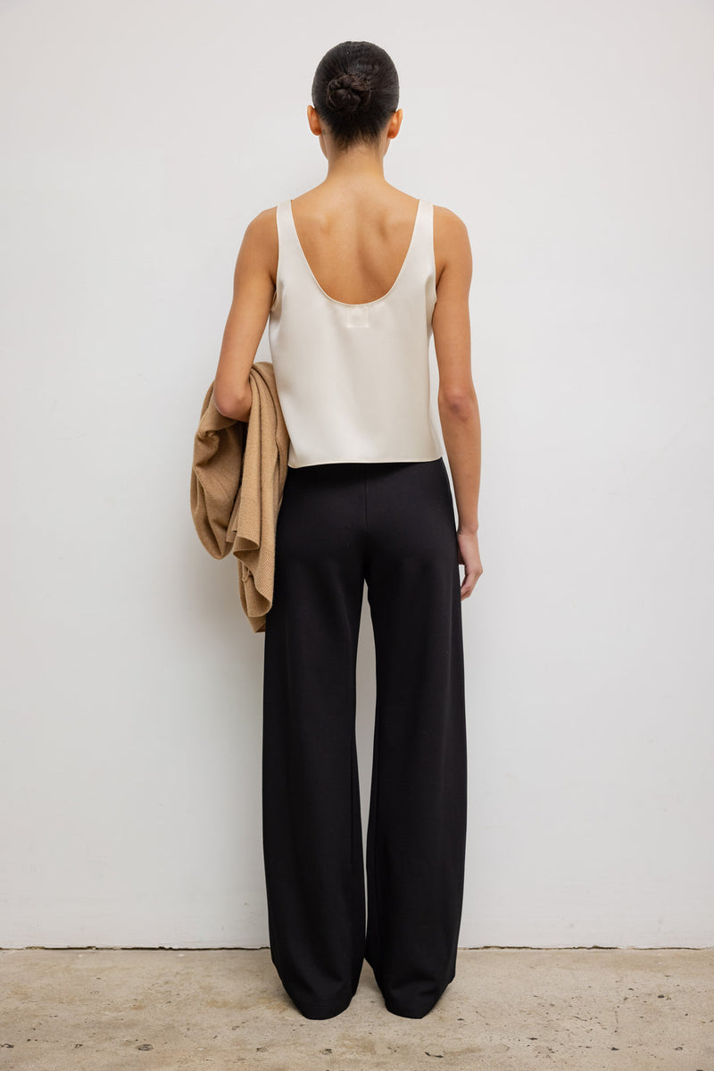 Barb Satin Scoop Tank