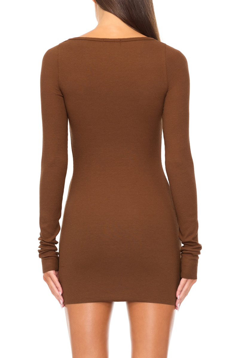 Square Neck Mini Dress