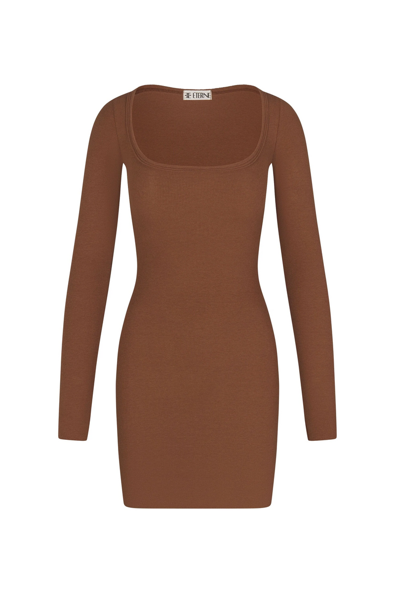 Square Neck Mini Dress